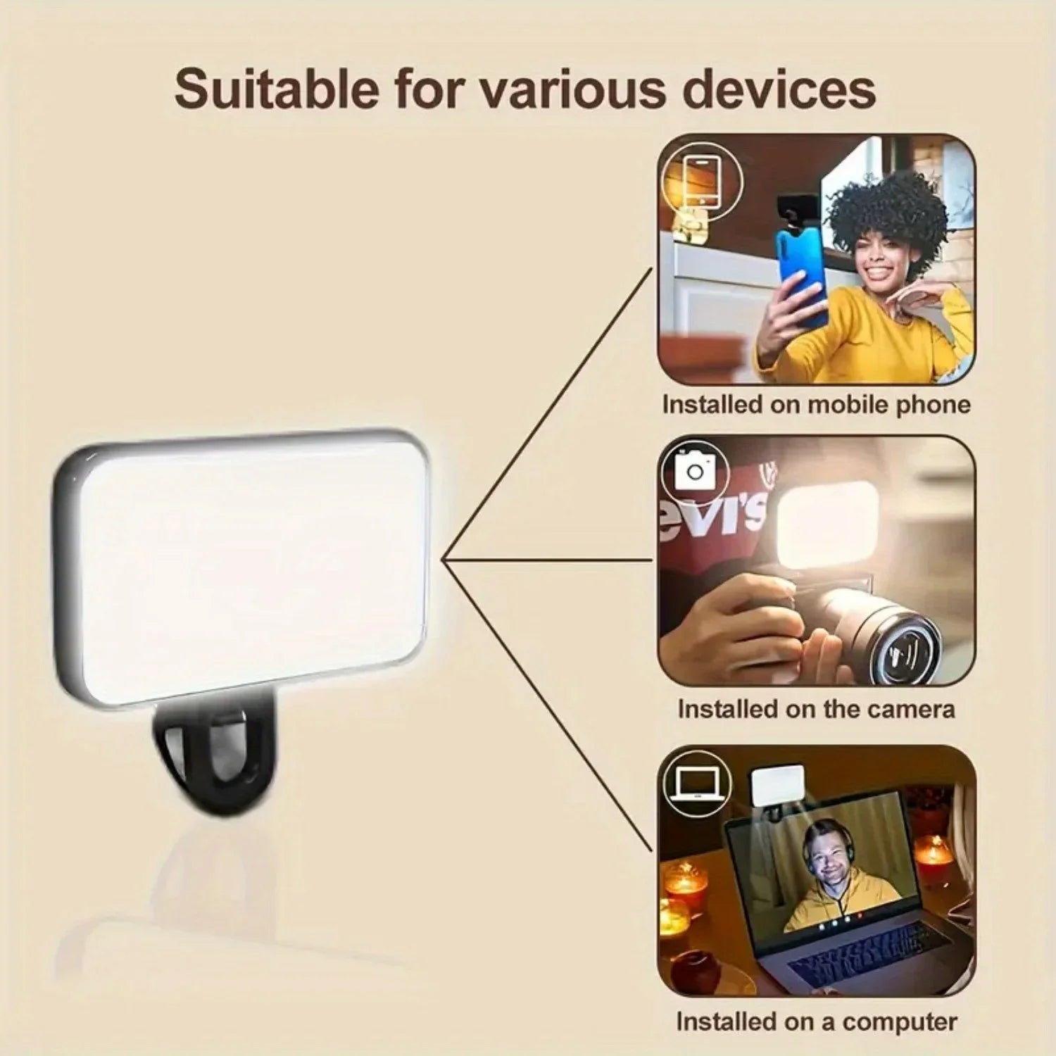Selfie Clip Light